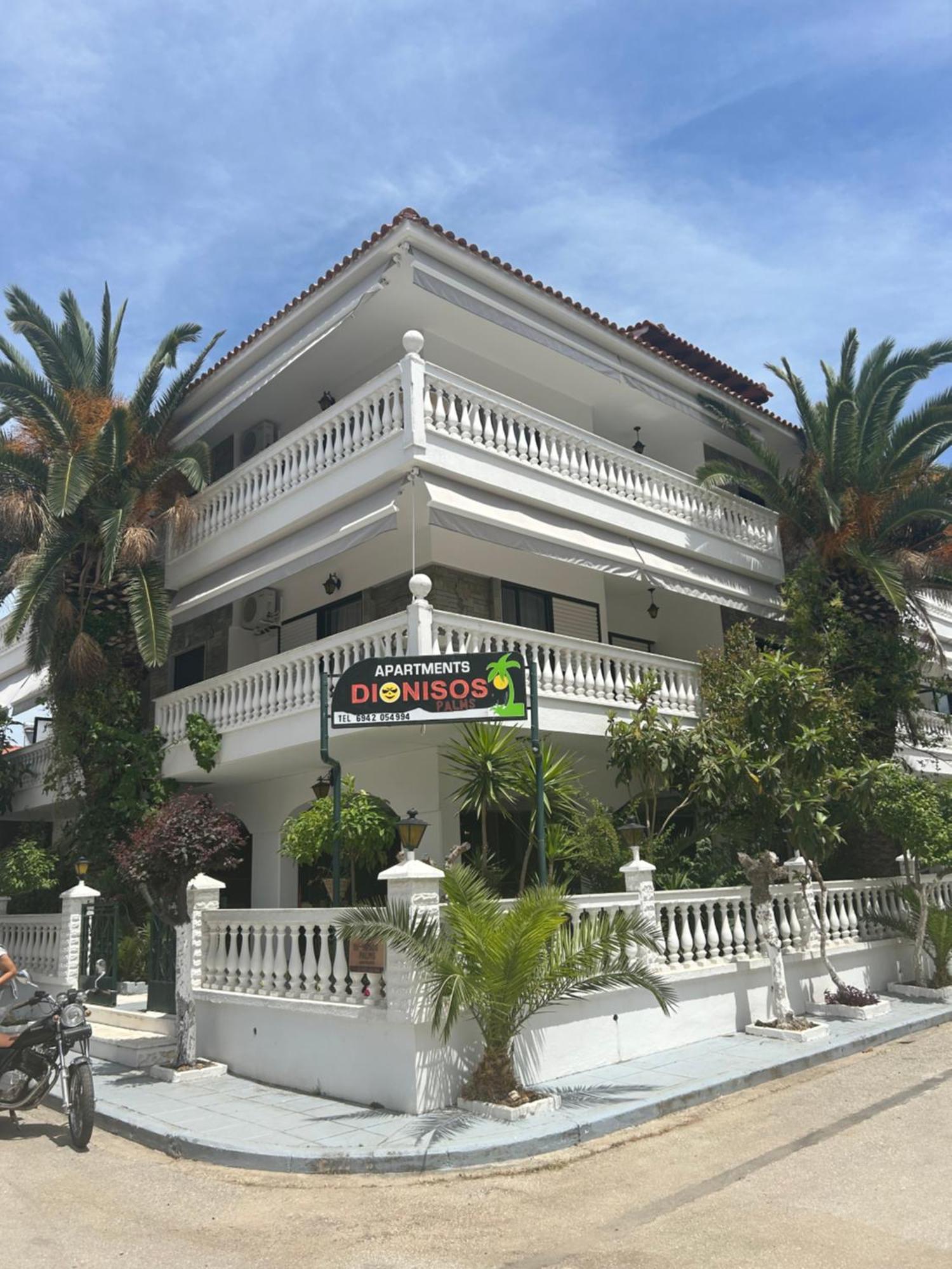Dionisos Palms Apartments Paralia Dionysiou Exterior foto